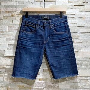 Hudson Blake Slim Straight Cutoff Jean Shorts - 28
